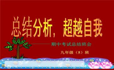 期中工作总结最新5篇